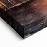 Venetian Sunset Glory: Gondola Wall Art for Vibrant Home Decor