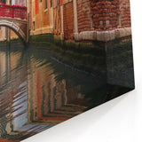 Charming Venetian Canal: Gondola Wall Art for Elegant Italian Decor