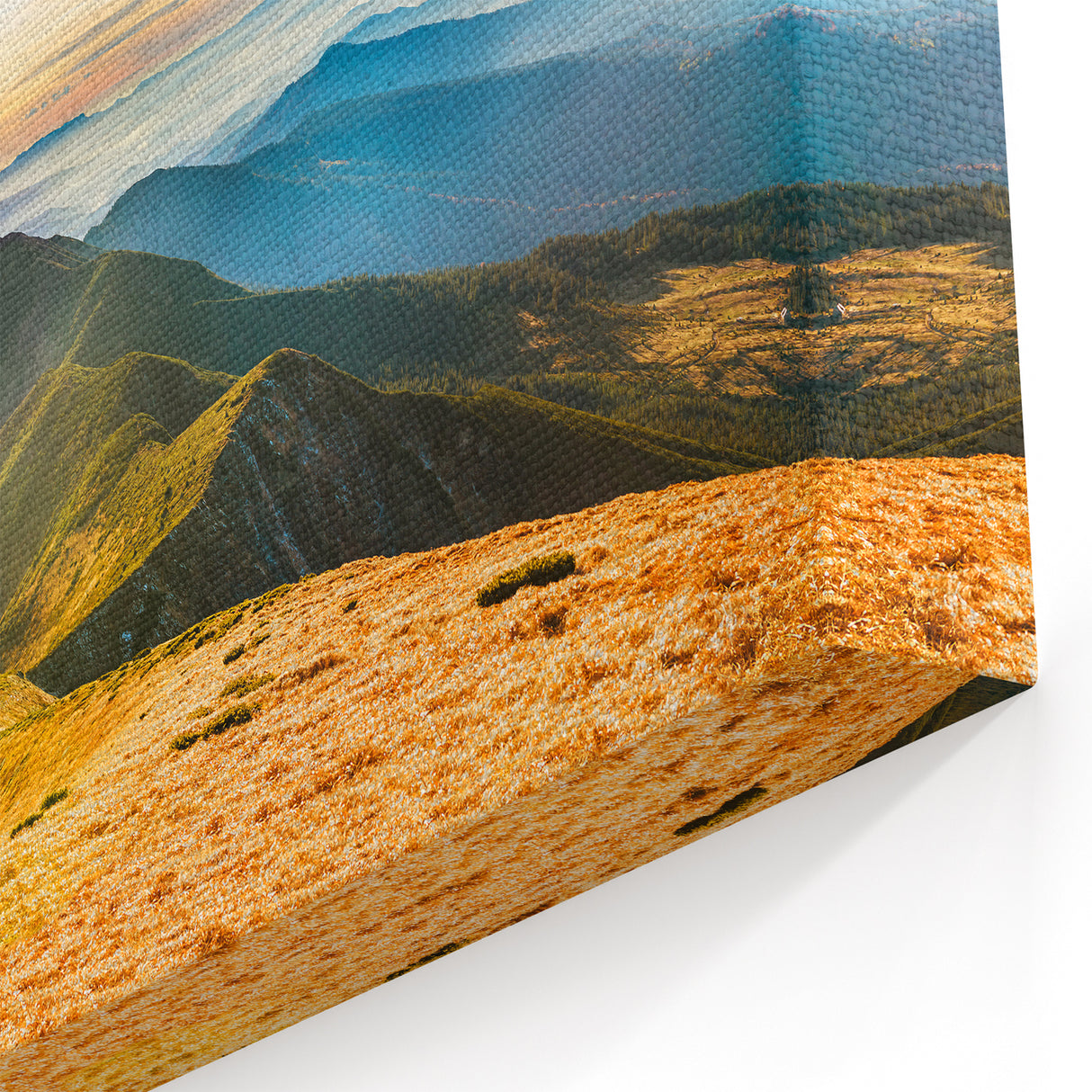 Scenic Mountain Canvas Art - Beautiful Mountain Landscape Wall Decor