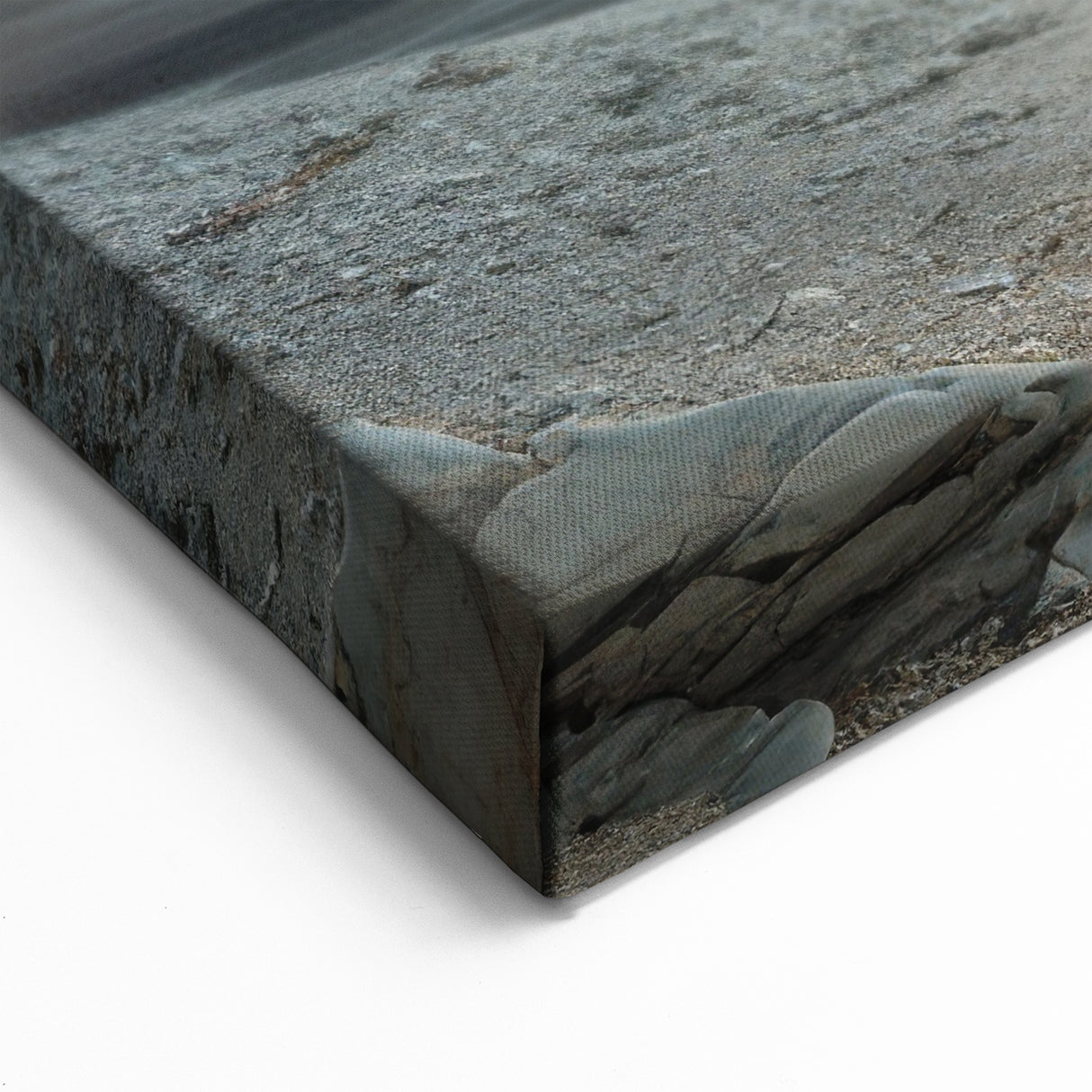 Moody Shipwreck Beach Wall Art – Oceanfront Canvas Print