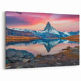 Majestic Mountain Sunset Art - Breathtaking Scenic Landscape Wall Decor