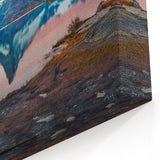 Majestic Mountain Sunset Art - Breathtaking Scenic Landscape Wall Decor
