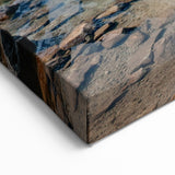 Crystal Clear Mountain Lake Art - Serene Scenic Landscape Wall Decor