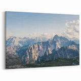 Majestic Mountain Peaks Art - Dramatic Scenic Landscape Wall Decor