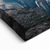 Majestic Mountain Peaks Art - Dramatic Scenic Landscape Wall Decor