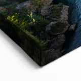 Historic Village Bridge - Scenic River Landscape Wall Art
