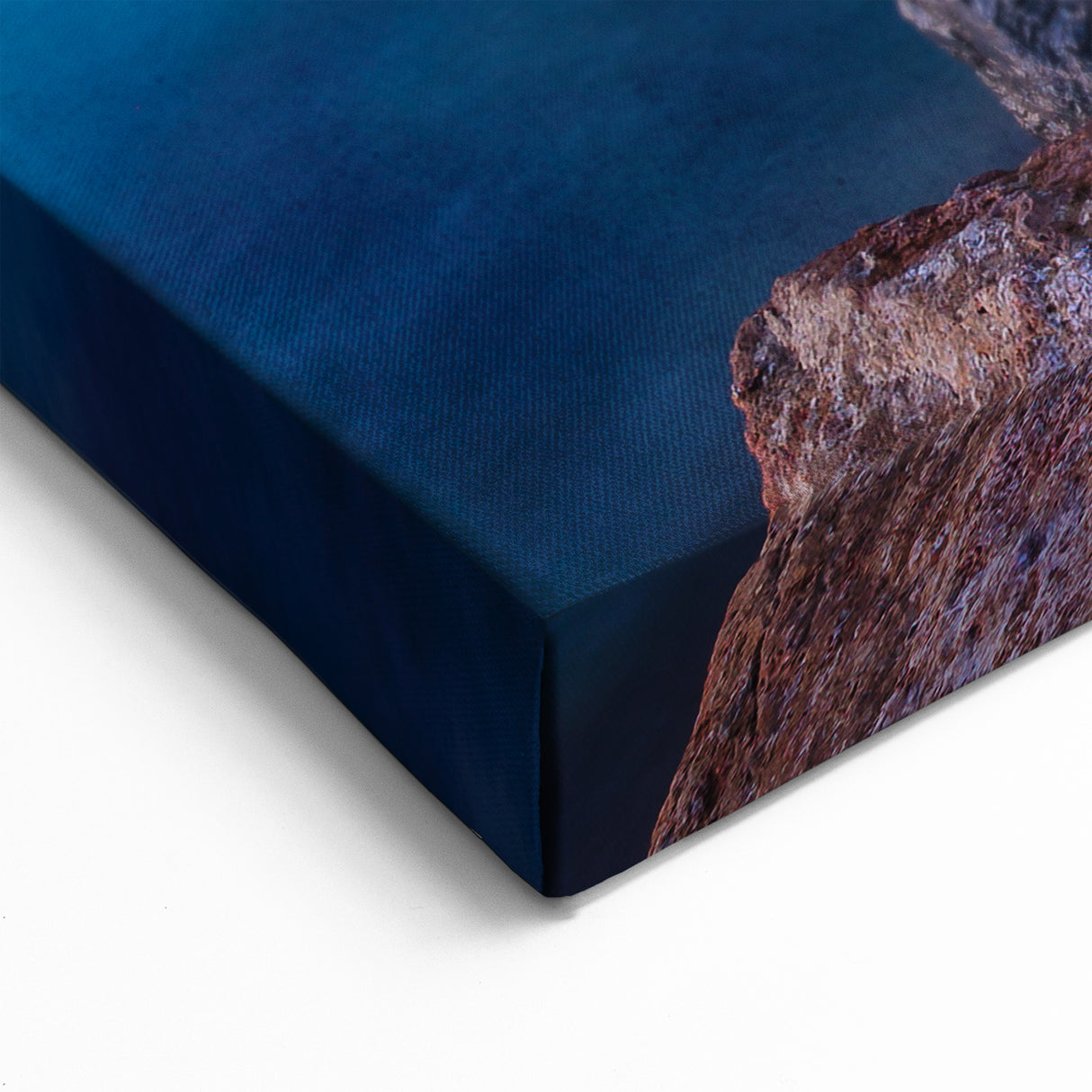 Evening Coastal Village - Tranquil Seaside Landscape Wall Art