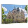 Historic Synagogue Exterior Wall Art - Jewish Architecture Photography Print