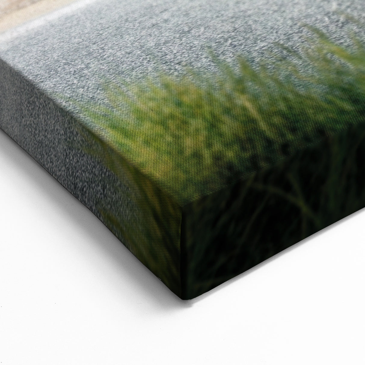 Charming Beach Signpost Wall Art - Coastal Sailboat Canvas Print