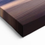 Tranquil Beach Sunset Wall Art - Serene Ocean Horizon Canvas Print