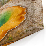 Tranquil Canvas Print - Scenic Nature Hot Spring Wall Art