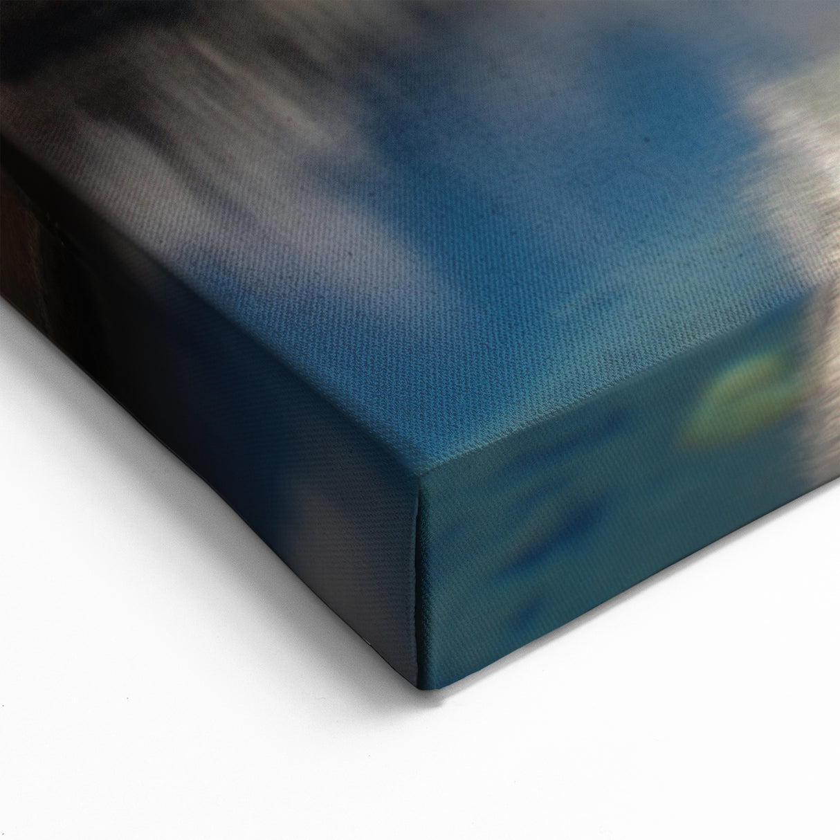 Mystical Hot Spring Cave Canvas Print - Tranquil Nature Wall Art