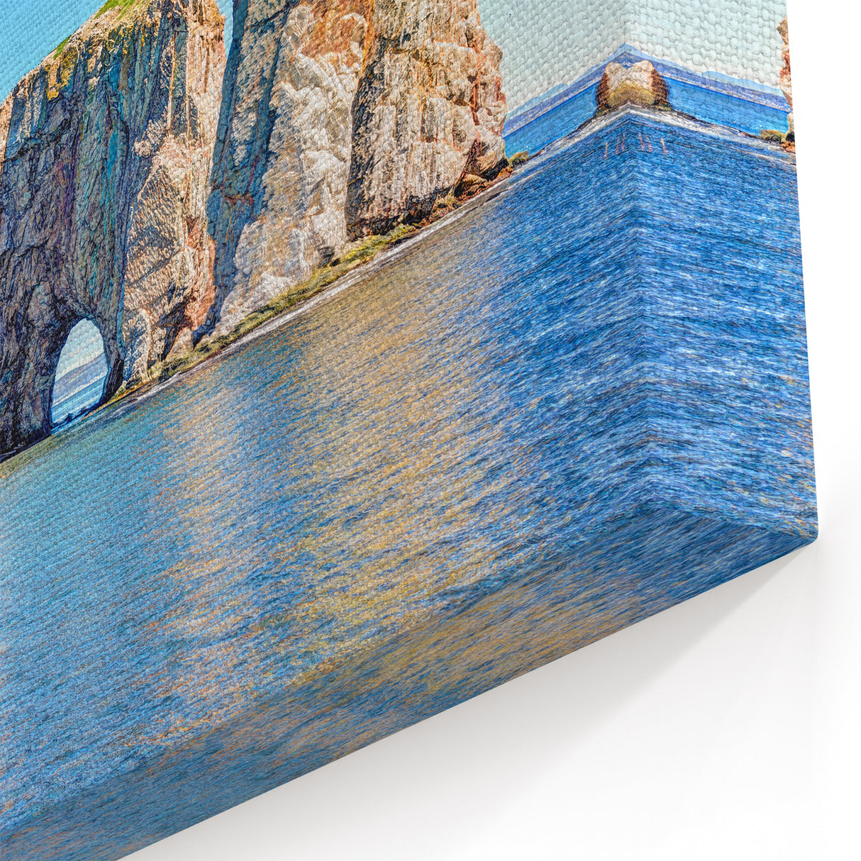 Coastal Rock Arch - Stunning Seascape Rock Art, Nature-Inspired Decor
