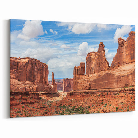 Majestic Canyon Rockscape - Nature-Inspired Wall Art, Scenic Rock Decor