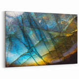Vibrant Gemstone Texture - Abstract Rock Art, Unique Wall Decor