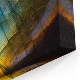 Vibrant Gemstone Texture - Abstract Rock Art, Unique Wall Decor