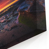 Sunset Cave View - Stunning Coastal Rock Photography, Scenic Wall Art