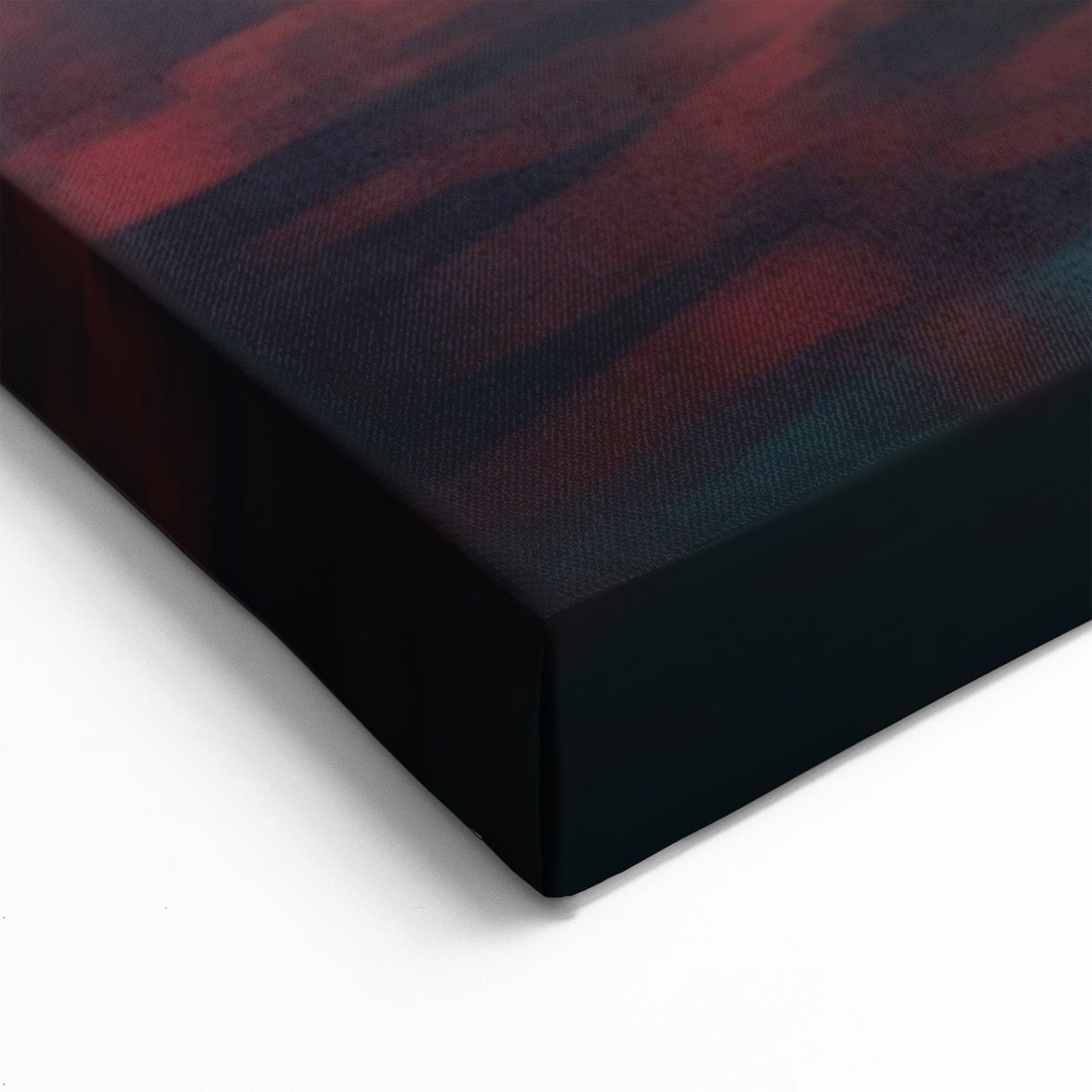 Misty Morning Rowboat on Lake - Serene Coastal Wall Art Print