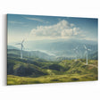 Majestic Windmill Wall Art - Windmill Canvas Print for Scenic Decor