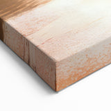 Sun-Kissed Rowboat on Beach - Warm Coastal Wall Art Print