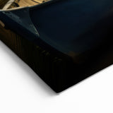 Peaceful Rowboat on Forest River - Serene Coastal Wall Art Print