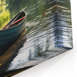 Tranquil Rowboat Wall Art - Coastal Nautical Decor for Serene Spaces