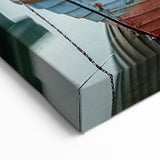 Serene Sunset Rowboat Art - Nautical Decor for Tranquil Spaces