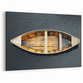 Minimalist Rowboat Wall Art - Nautical Decor for Modern Spaces