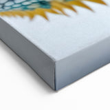 Close Up Chameleon Wall Art - Detailed Reptile Canvas Print