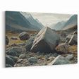 Nature’s Harmony Rock Wall Art - Scenic Mountain Landscape Rock Prints