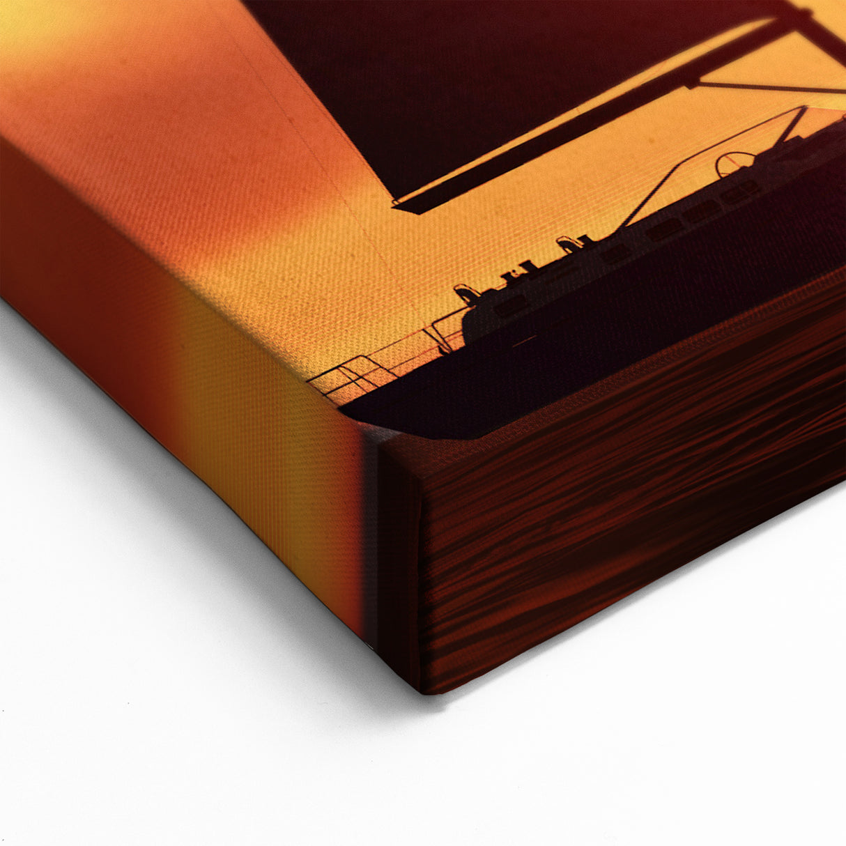 Radiant Sailboat Sunset Wall Art | Nautical Canvas for Coastal Living