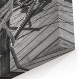 Nautical Ropes and Anchor Wall Art | Black and White Maritime Decor