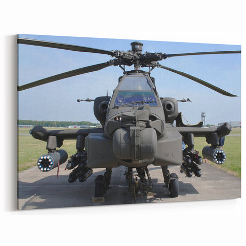 Powerful Military Helicopter Wall Art: Aviation Canvas Prints for Decor