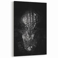 Majestic Gator Wall Art - Crocodile Canvas Print for Wildlife Decor