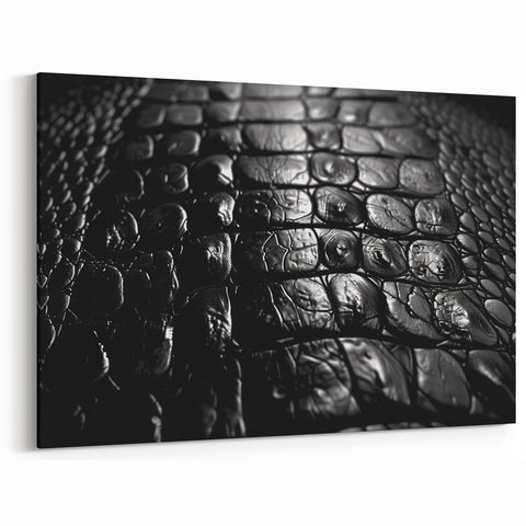Crocodile Skin Texture - Gator Wall Art for Modern Interiors