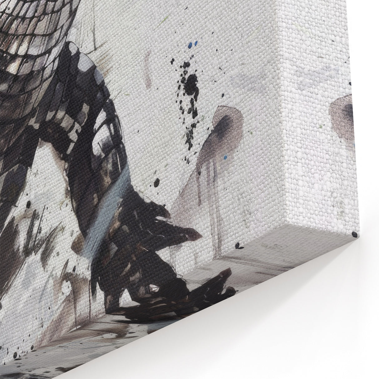 Abstract Crocodile Illustration - Gator Wall Art for Modern Decor