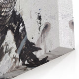 Abstract Crocodile Illustration - Gator Wall Art for Modern Decor