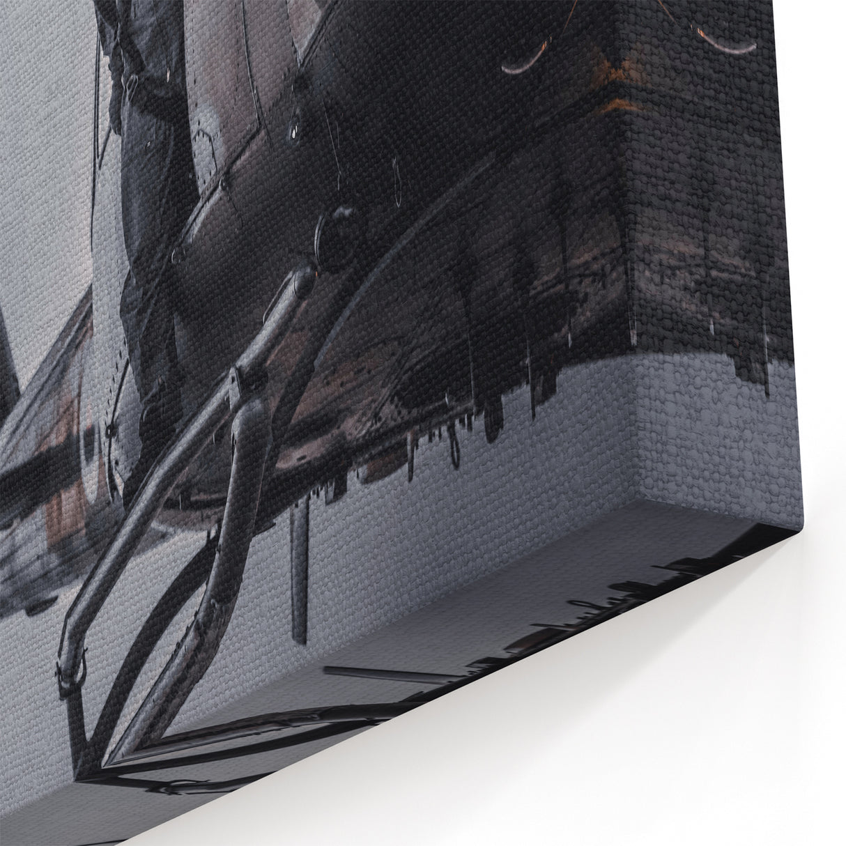 Tactical Helicopter Operator Wall Art: Military Aviation Canvas Prints
