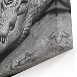 Realistic Crocodile Sculpture - Gator Wall Art for Animal Lovers