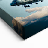 Military Helicopter Formation Wall Art: Aviation Canvas Prints for Decor