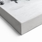 Service Vehicles Wall Art - Serene Ski Lift Ride in Snowy Mountains Print