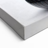 Intimidating Black Snake Wall Art - Serpent Canvas Print for Bold Decor