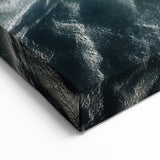 Rescue Helicopter Over Ocean Wall Art - Dynamic Aviation Canvas Print