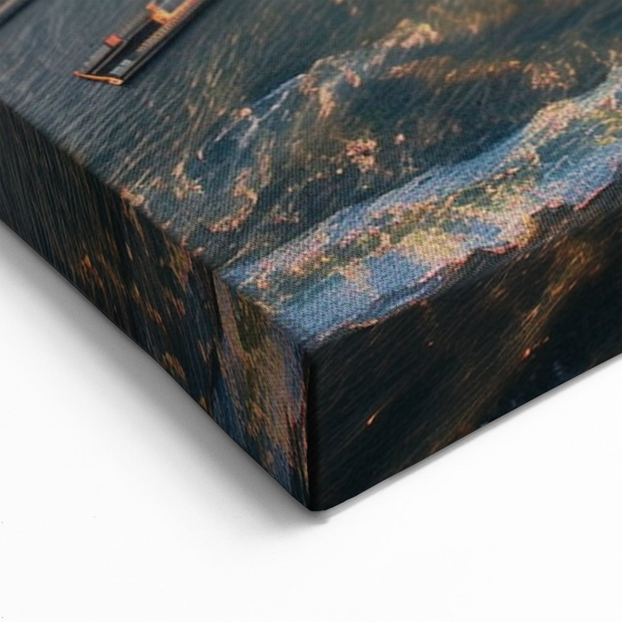 Helicopter Over Manhattan Wall Art - Vibrant Cityscape Aviation Print