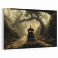 Mysterious Carriage Wall Art - Vintage Service Vehicle Print