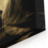 Mysterious Carriage Wall Art - Vintage Service Vehicle Print