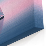 Serene Pastel Sailboat Wall Art | Minimalist Nautical Canvas Decor