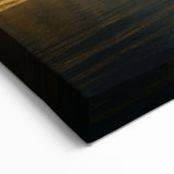 Viking Longship at Sunset Wall Art | Epic Nautical Canvas for History Lovers