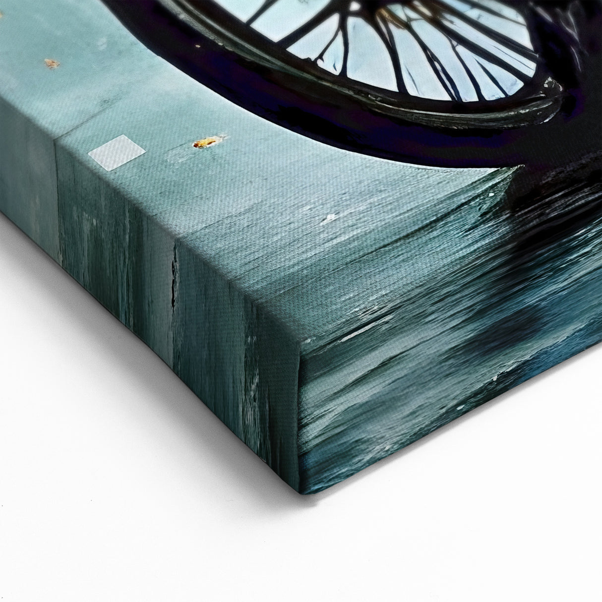 Steampunk Vehicle Wall Art - Futuristic Service Vehicle Print