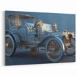 Elegant Vintage Car Wall Art - Ornate Service Vehicle Print
